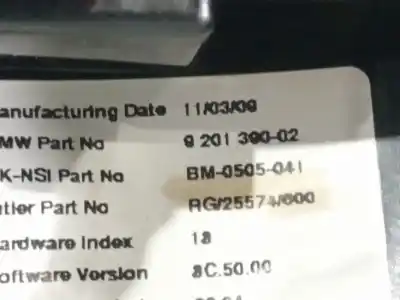 Peça sobressalente para automóvel em segunda mão quadrante por mini clubman (r55) one  referências oem iam bm0505041  