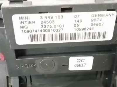 Автозапчастина б/у кнопка старт/стоп для mini clubman (r55) one  посилання на oem iam 3449103  