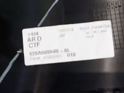 Автозапчастина б/у обликка задніх правіх дверей для renault captur i (j5_, h5_) 0.9 tce 90 посилання на oem iam 829a08594r  
