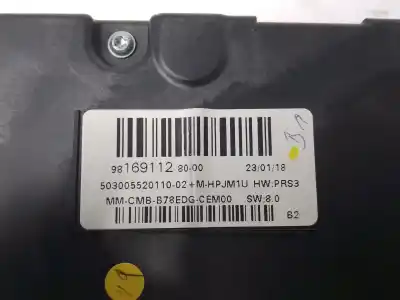 Second-hand car spare part dashboard for citroen c4 picasso ii 1.2 thp 130 oem iam references 981691128000  