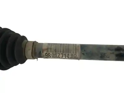 Second-hand car spare part front left transmission for citroen c4 picasso ii 1.2 thp 130 oem iam references 9808771480  