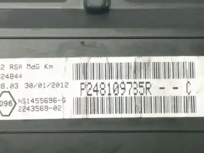 Автозапчастина б/у панель інструментів для renault master iii furgón (fv) 2.3 dci 125 fwd (fv0c, fv0d, fv0g, fv0h, fv0j, fv0k) посилання на oem iam p248109785r  