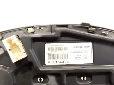 Автозапчастина б/у панель інструментів для citroen c-elysee (dd_) 1.6 hdi 92 посилання на oem iam 98051640  