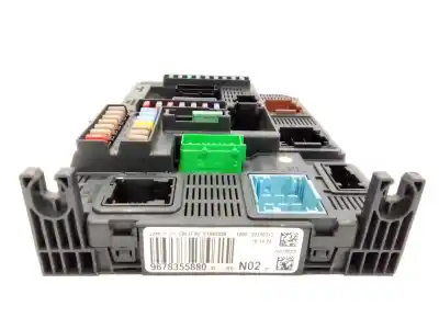 Second-hand car spare part bsi control unit for citroen c-elysee (dd_) 1.6 hdi 92 oem iam references 9678355880