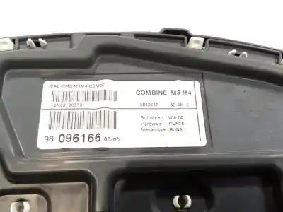 Автозапчастина б/у панель інструментів для citroen c-elysee (dd_) 1.6 bluehdi 100 посилання на oem iam 9809616680  