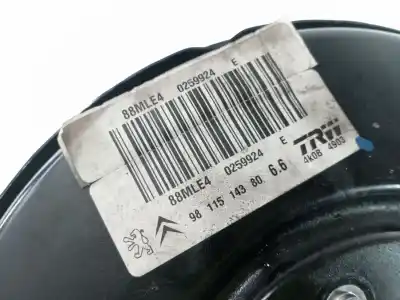 Автозапчасти б/у тормозной серво за citroen c-elysee (dd_) 1.6 bluehdi 100 ссылки oem iam 9811514380  