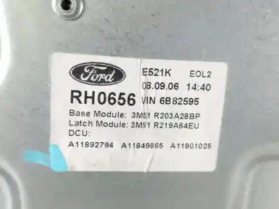 Pezzo di ricambio per auto di seconda mano alzacristalli anteriore destro per ford focus c-max (dm2) 1.6 tdci riferimenti oem iam 3m51r203a28bp  3m51r219a64eu