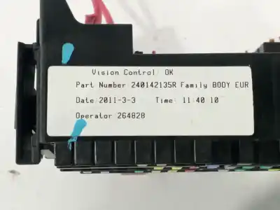 Second-hand car spare part fuse box unit for renault latitude (l70_) 2.0 dci 150 (l70h) oem iam references 240142135r  