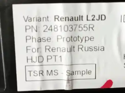 Peça sobressalente para automóvel em segunda mão quadrante por dacia duster (hm_) 1.3 tce 130 4x4 (hmmf) referências oem iam 248103755r  