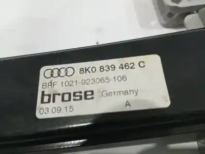 Автозапчасти б/у задний правый стеклорегулятор за audi a4 b8 (8k2) 2.0 tdi ссылки oem iam 8k0839462  
