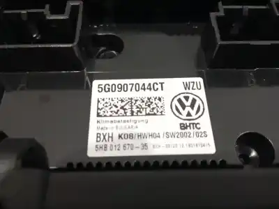 Автозапчасти б/у отопление / кондиционирование воздуха за vw t-roc (a11, d11) 1.5 tsi 4motion ссылки oem iam 5g0907044ct  