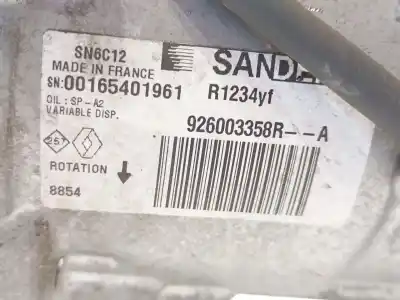 Автозапчасти б/у компрессор кондиционера воздуха за al de  ссылки oem iam 926003358r captur ii 1.3 tce  