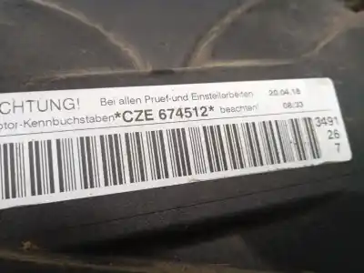 Second-hand car spare part complete engine for seat ateca (kh7, khp) 1.4 tsi oem iam references czea 04e100034q 04e 100 034 q
