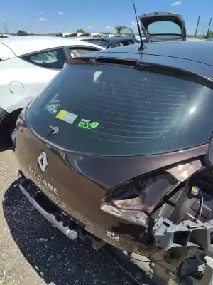 Second-hand car spare part tailgate for renault megane iii fastback (bz0/1_, b3_) 1.2 tce (bz2b, bz11) oem iam references 901001260r  color carrocería ted17 - brown maroon