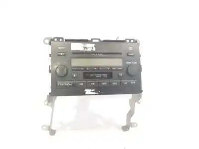 İkinci el araba yedek parçası SES SISTEMI / RADYO CD için TOYOTA LAND CRUISER PRADO (_J12_)  OEM IAM referansları 8612060510  