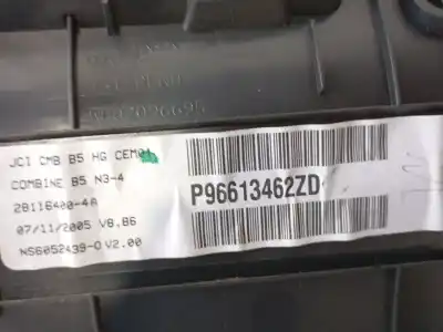 Second-hand car spare part dashboard for al de  oem iam references 96613462zd c4 2005  