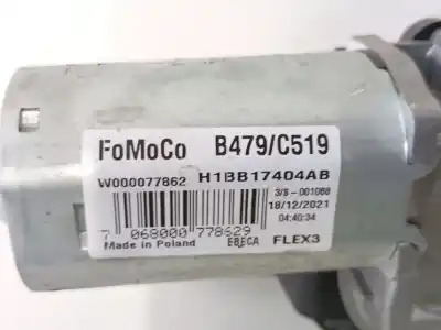 Автозапчастина б/у двигатель заднього склоочисника для ford fiesta vii (hj, hf) 1.0 ecoboost mhev посилання на oem iam h1bb17404ab  