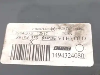 Автозапчасти б/у левая фара за otras marcas de  ссылки oem iam 14943240801 ulysse 2004  