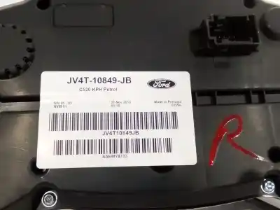 Pezzo di ricambio per auto di seconda mano pannello degli strumenti per ford kuga ii (dm2) 1.5 ecoboost 4x4 riferimenti oem iam jv4t10849jb jv4t-10849-jb c520kphpetrol