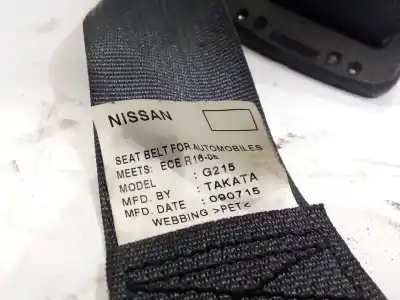 Автозапчасти б/у задний левый ремень безопасности за nissan qashqai ii suv (j11, j11_) 1.6 dci all mode 4x4-i ссылки oem iam 888444ea0a  g215