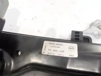 Автозапчасти б/у регулятор стекла переднего левого за nissan qashqai ii suv (j11, j11_) 1.6 dci all mode 4x4-i ссылки oem iam 807014ea0c  