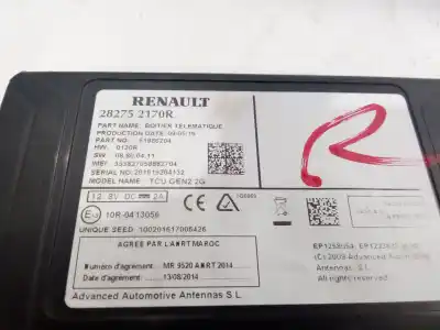 Автозапчастина б/у електронний модуль для renault espace v (jr_) 1.6 dci 130 посилання на oem iam 282752170r  