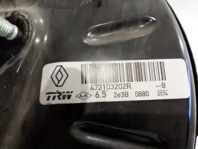 Автозапчастина б/у гальмівний серво для renault captur i (j5_, h5_) 1.5 dci 90 посилання на oem iam 472103202r  