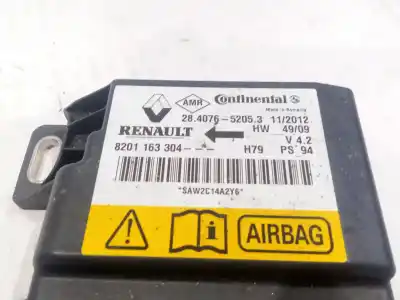 Автозапчасти б/у блок управления подушками безопасности за dacia duster (hs_) 1.5 dci 4x4 (hsmc, hsmd) ссылки oem iam 8201163304  