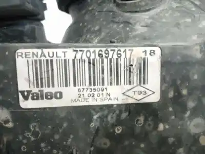 Автозапчастина б/у ліва фара для renault clio ii symbol 1.5 dci expression посилання на oem iam 7701697617  