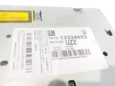 İkinci el araba yedek parçası ses sistemi / radyo cd için opel astra j (p10) 1.6 turbo (68) oem iam referansları 13334053  