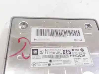 Peça sobressalente para automóvel em segunda mão sistema de áudio / rádio cd por opel astra j (p10) 1.6 turbo (68) referências oem iam 13342398  