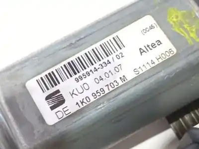 Second-hand car spare part rear left window regulator for al de  oem iam references   