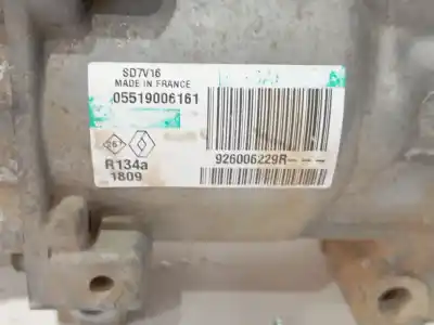 Автозапчасти б/у компрессор кондиционера воздуха за al de  ссылки oem iam 926006229r duster 1.5 dci k9kj8 2010-2013  
