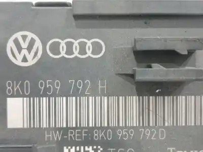 Peça sobressalente para automóvel em segunda mão módulo de confort / bsi /bcm por audi a4  referências oem iam 8k0959792h  