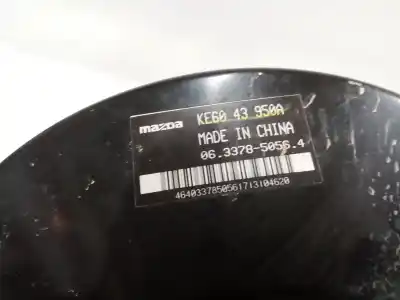 Pezzo di ricambio per auto di seconda mano servo freio per mazda cx-5 (ke, gh) 2.2 d (ke2fw) riferimenti oem iam ke6043950a ke60 43 950a 06.3378-5056.4