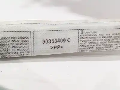 Second-hand car spare part front left curtain airbag for audi a6 c6 (4f2) 2.0 tdi oem iam references 4f5880741c 4f5 880 741 c 30353409c