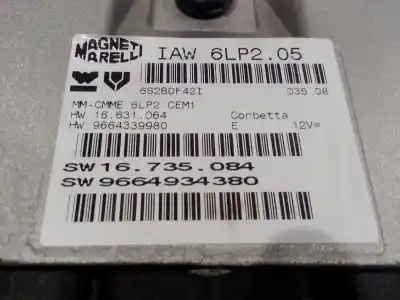 Second-hand car spare part ecu engine control for citroen c4 i (lc_) 1.4 16v oem iam references 9664934380   Second-hand car spare part ecu engine control for citroen c4 i (lc_) 1.4 16v oem iam references 9664934380