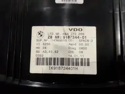 Second-hand car spare part dashboard for bmw 3 (e90) 318 d oem iam references 684273269 918734401 14369510