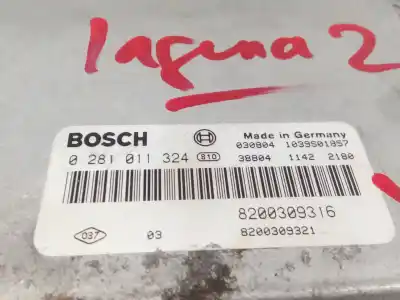 Автозапчасти б/у блок управления двигателем за otras marcas de  ссылки oem iam 0281011324 renault laguna 2 8200309316 