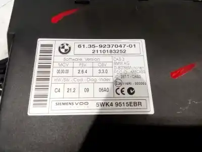 Pezzo di ricambio per auto di seconda mano modulo elettronico per bmw 3 (e90) 318 d riferimenti oem iam 6135923704701 2110183252 5wk49515ebr