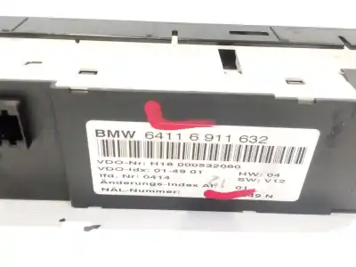 Peça sobressalente para automóvel em segunda mão comando de sofagem (chauffage / ar condicionado)  por bmw 3 touring (e46) 330 d referências oem iam 64116911632  