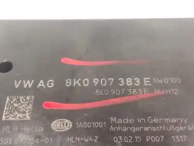 Peça sobressalente para automóvel em segunda mão módulo eletrônico por audi a4 b8 avant (8k5) 3.0 tdi quattro referências oem iam 8k0907383e  