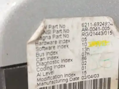 Pezzo di ricambio per auto di seconda mano contatore di chilometri per mini mini (r56) cooper d riferimenti oem iam 62116924924  ar0041005