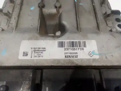 Автозапчастина б/у ебу контролер двигуна для dacia duster (hs_) 1.2 tce 125 посилання на oem iam 237105171r 237103333r s180158139a