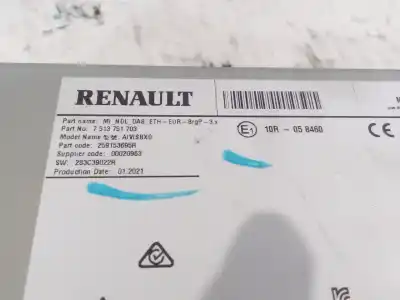Автозапчасти б/у gps-навигационная система за renault megane iv fastback (b9a/m/n_) 1.5 blue dci 115 (b9a6) ссылки oem iam 259153695r 283c39022r 7513751703