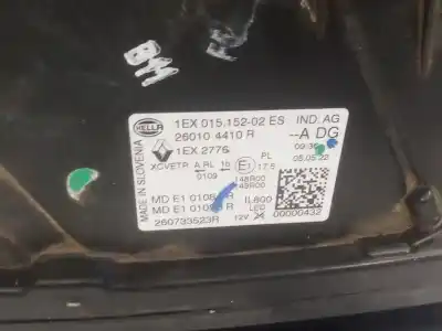 Автозапчасти б/у правая фара за renault austral tce 130 ссылки oem iam 260104410r