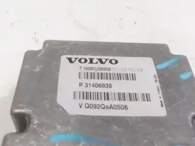 Peça sobressalente para automóvel em segunda mão centralina de airbag por volvo v40 fastback (525) d2 referências oem iam p31406938  