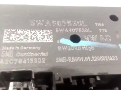 Second-hand car spare part electronic module for cupra formentor (km7) 2.0 tdi oem iam references 5wa90753l  a2c78413302