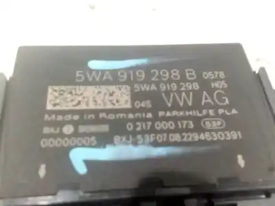 Second-hand car spare part electronic module for cupra formentor (km7) 2.0 tdi oem iam references 5wa919298b 5wa 919 298 b 