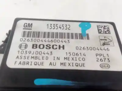 Second-hand car spare part electronic module for opel mokka / mokka x (j13) 1.4 (_76) oem iam references 13354532  